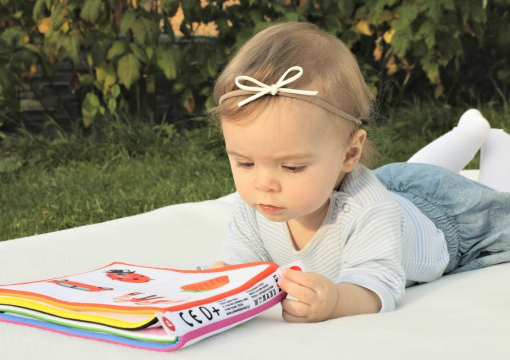 Jouets pour bébés Miroir bébé Tissu Livre à contraste élevé Jouets  sensoriels Cadeaux