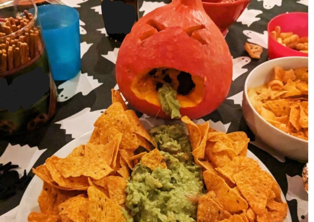 citrouille qui vomit recette Halloween