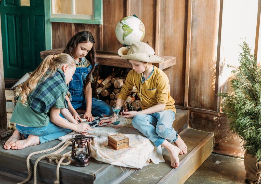 activité explorateurs anniversaire enfant