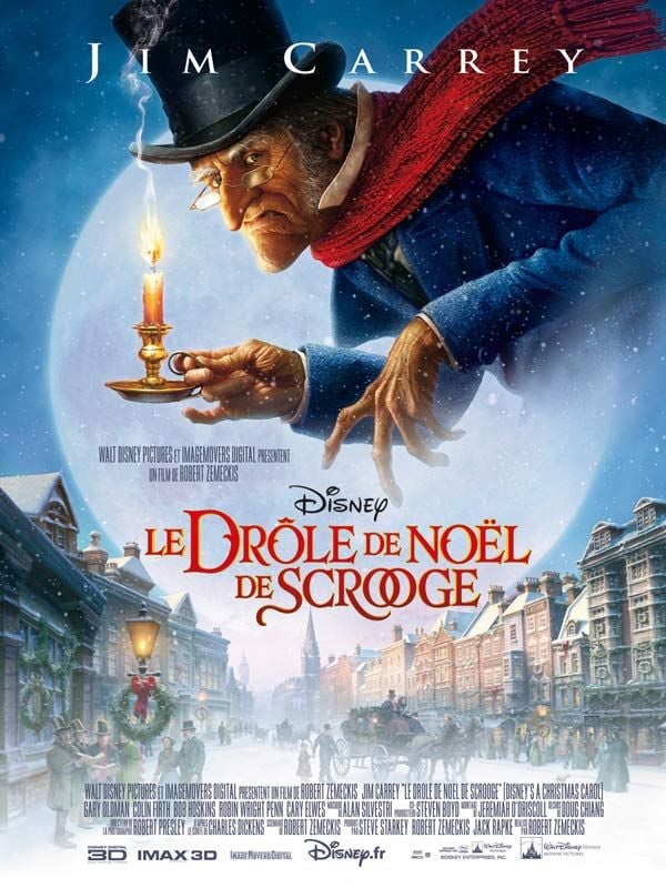 Le Drôle de Noël de Scrooge de Robert Zemeckis films de Noël enfants